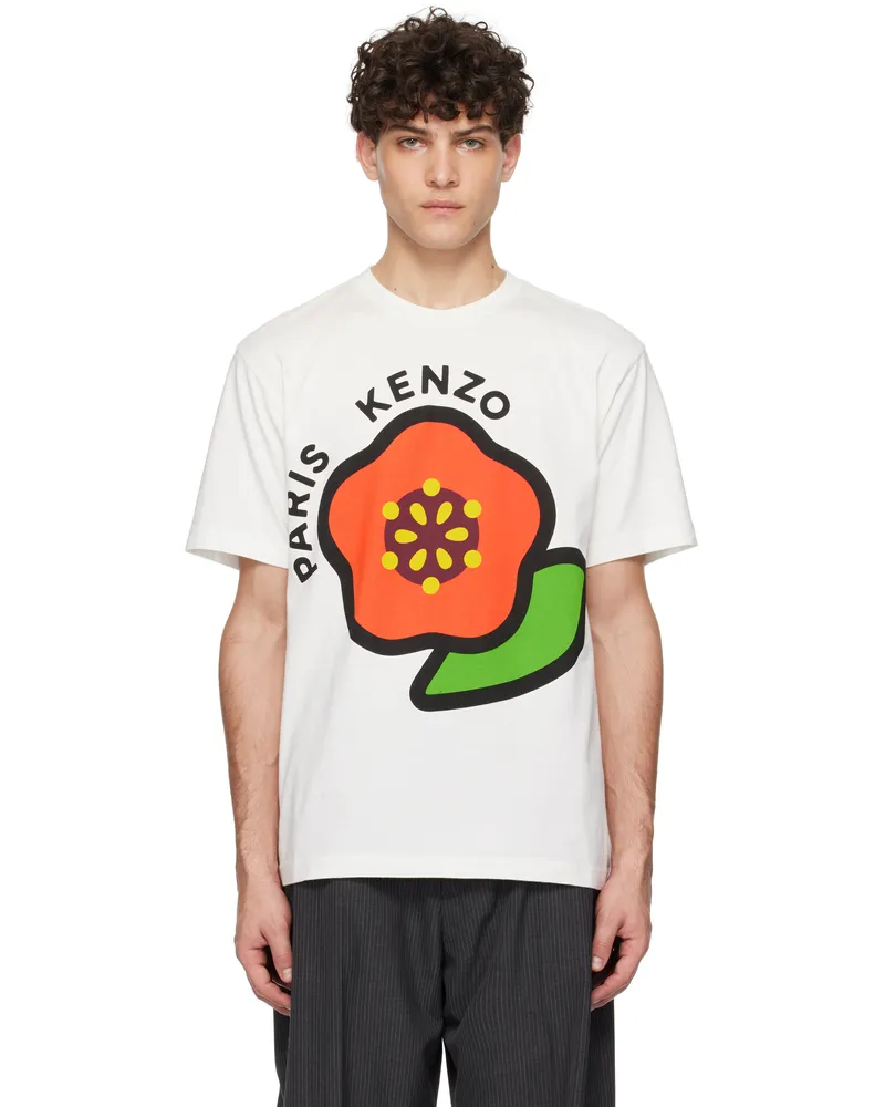 Kenzo Off-White Kenzo Paris Pop T-shirt Off