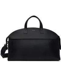 Paul Smith Black Grained Leather Holdall Duffle Bag Blacks