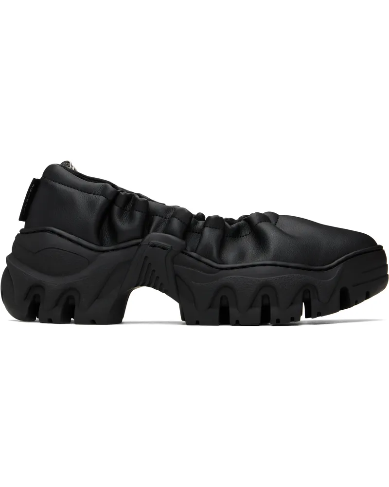 Rombaut Black Aura Ballerina Flats Black