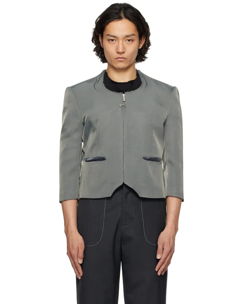 Adererror Gray Product. 3 Blazer Charcoal
