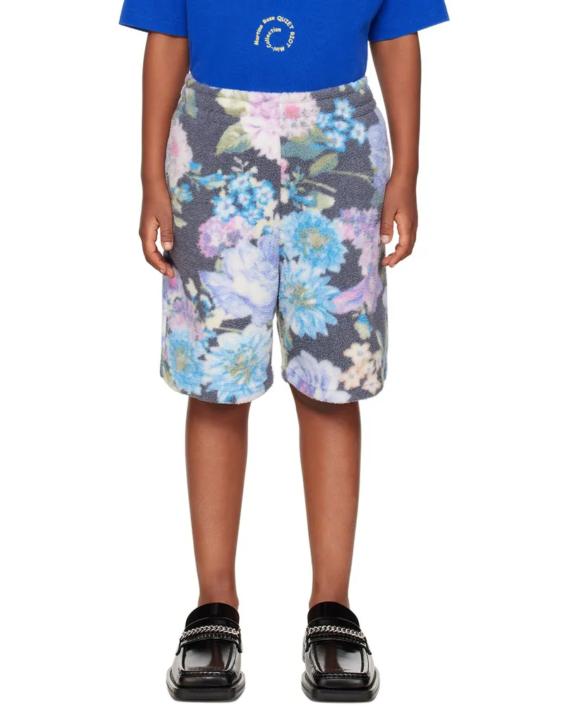 Martine Rose SSENSE Exclusive Kids Gray Shorts Blk
