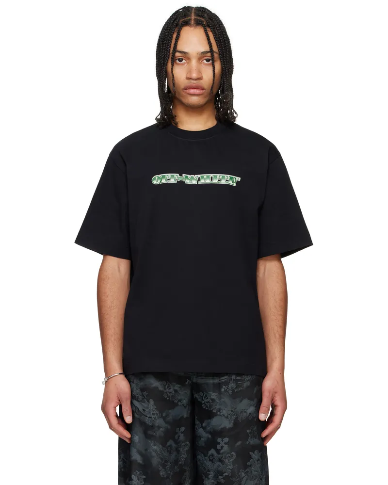 OFF-WHITE Black Cash Arrow T-shirt Black