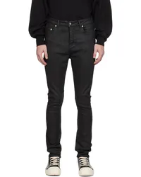 DRKSHDW by Rick Owens Black Porterville Detroit Cut Jeans Black