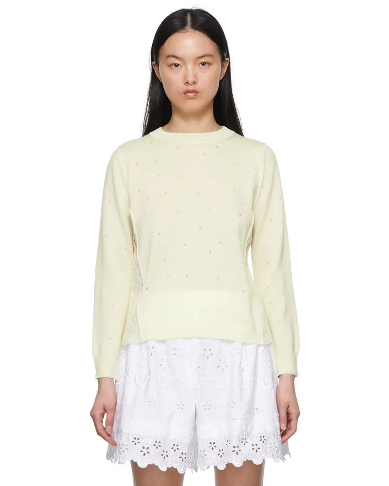 TAO Off-White Wool Sweater 2