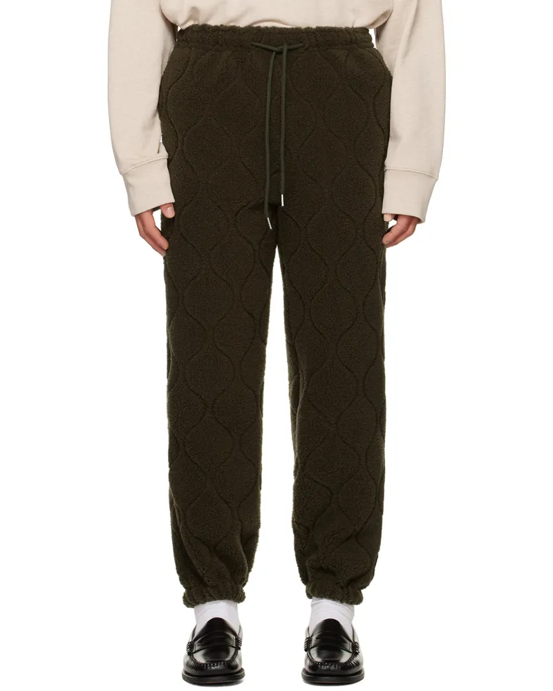 FRANKIE Shop Brown Gaby Sweatpants Dark