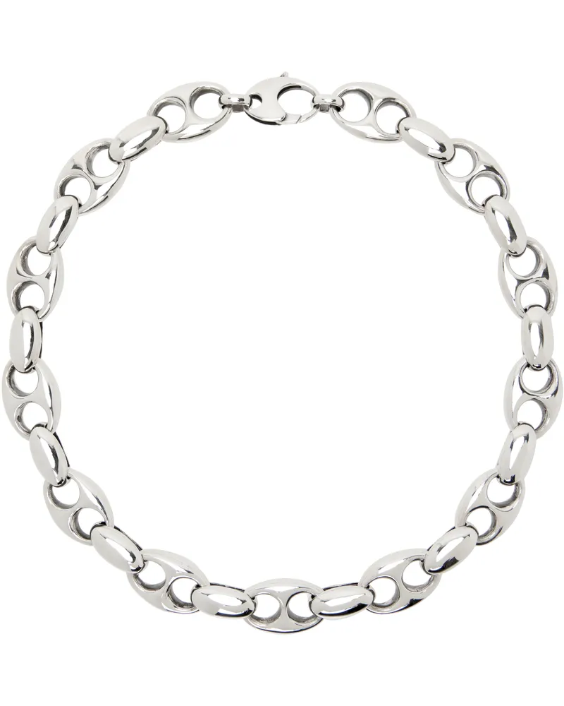 Sophie Buhai Silver Large Barbara Chain Necklace Sterling