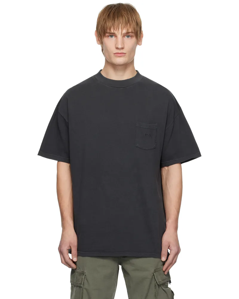 ksubi Black Est Pocket T-shirt Black