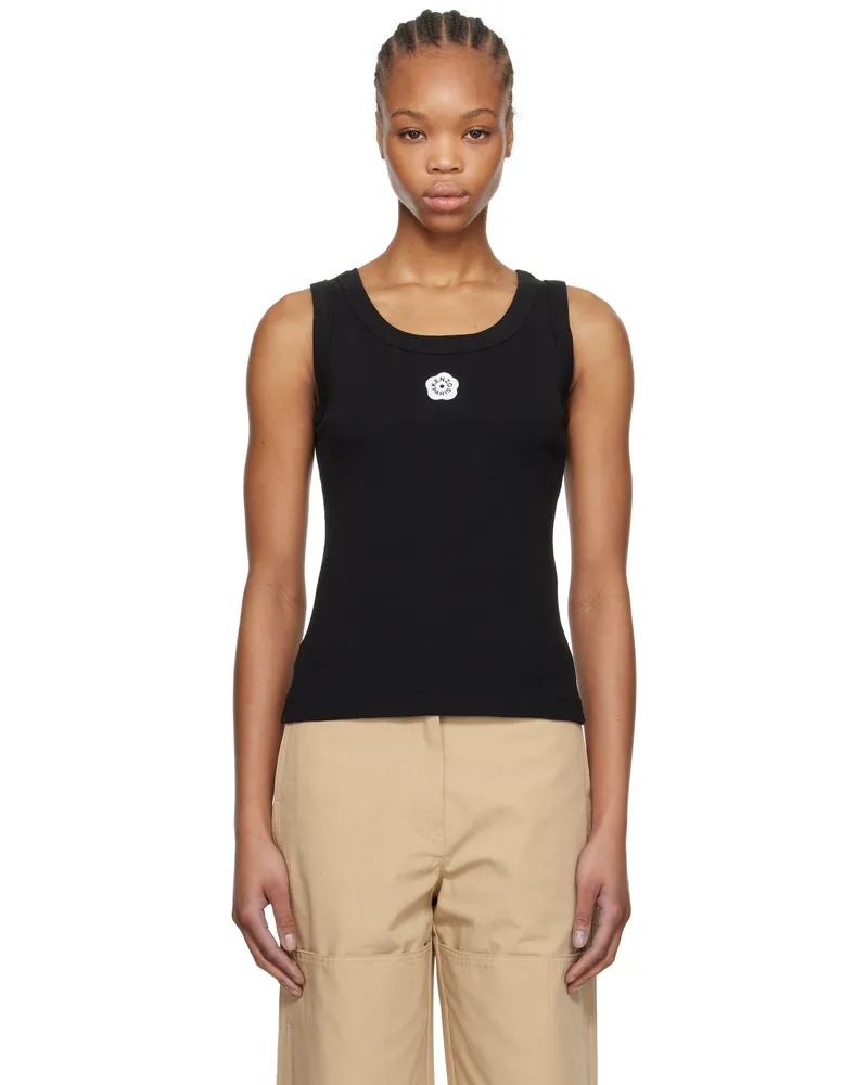 Kenzo Black Kenzo Paris 'Boke Flower 2.0' Rib Tank Top 99j