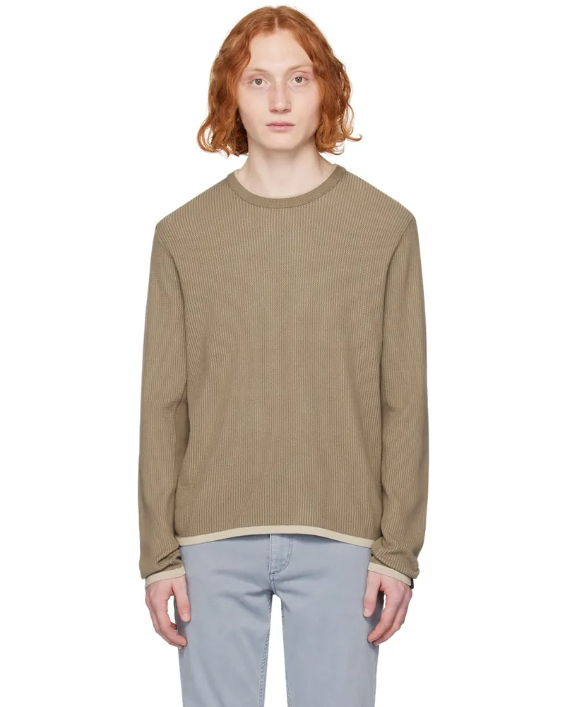 Rag & Bone Taupe Harvey Sweater Taupe