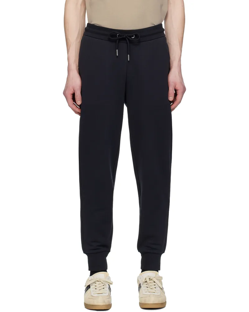 Moncler Navy Tricolor-Trimmed Cotton Sweatpants 778