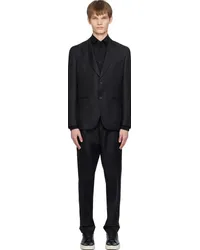 HUGO BOSS Black Slim-Fit Suit 001-black