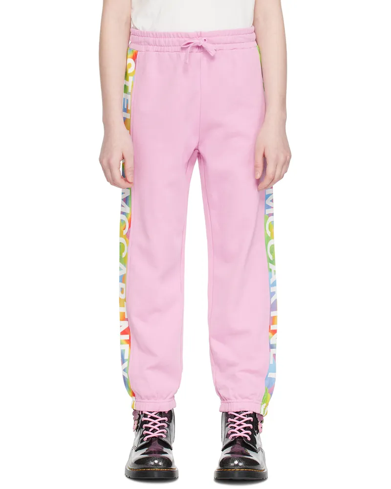 Stella McCartney Kids Pink Printed Sweatpants 50g