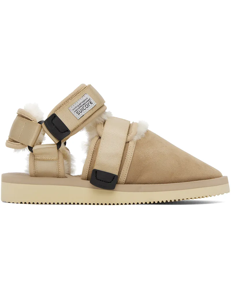 SUICOKE Beige NOTS-M2ab Sandals Beige