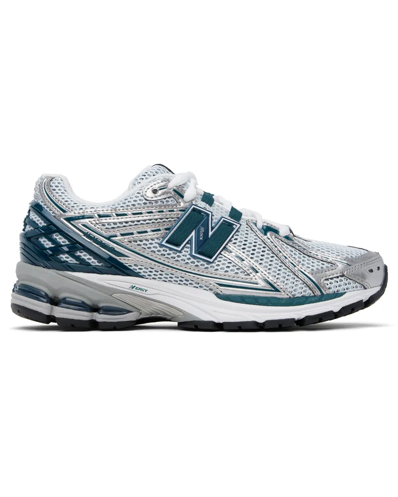 New Balance Green & Silver 1906R Sneakers Silver