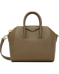 Givenchy Taupe Mini Antigona Bag Taupe