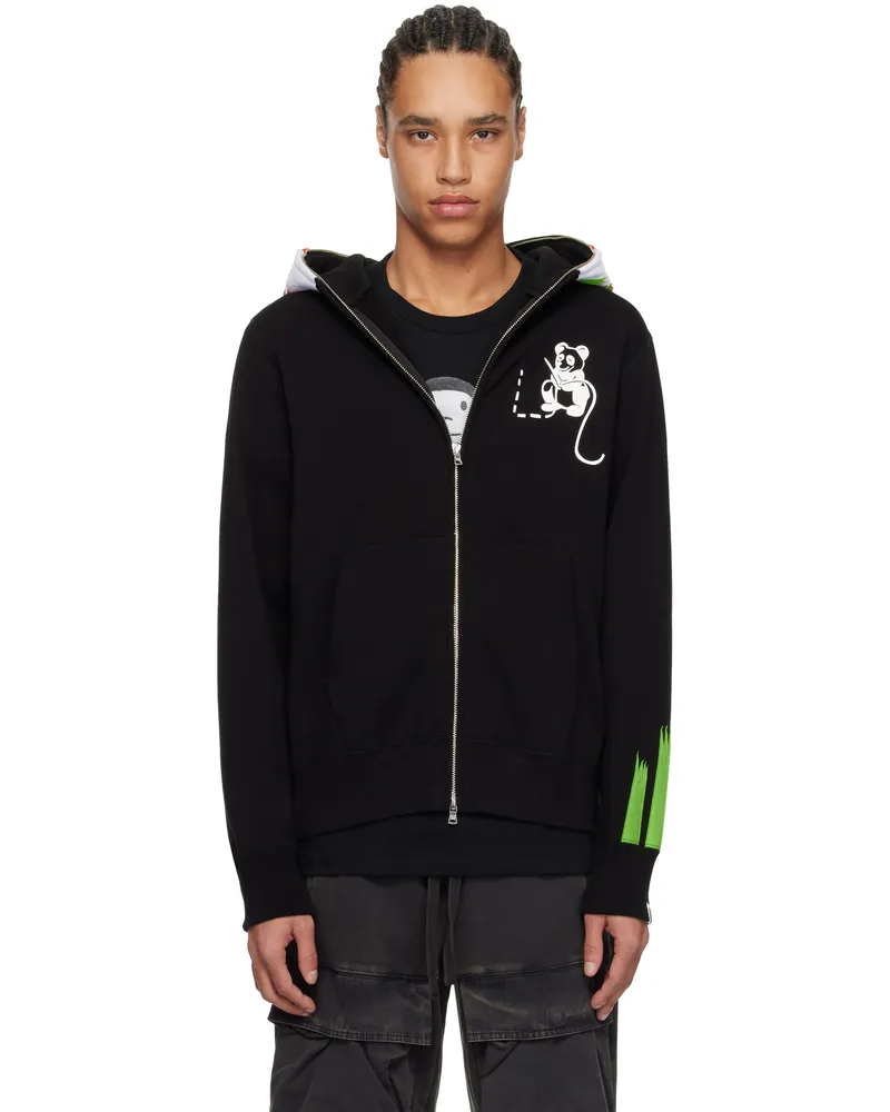 BAPE Black Panda Full Zip Hoodie