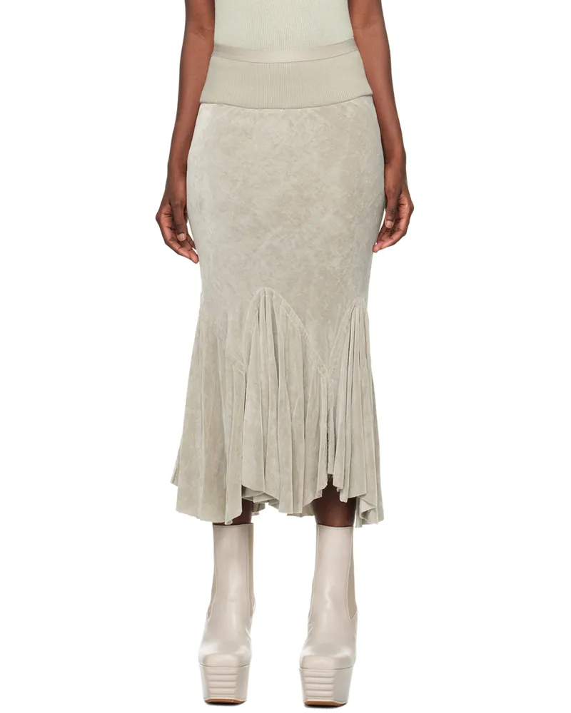 Rick Owens Off-White Divine Bias Midi Skirt 08