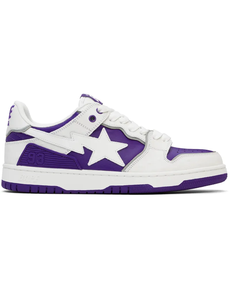 BAPE Purple Sk8 Sta #1 Sneakers Purple