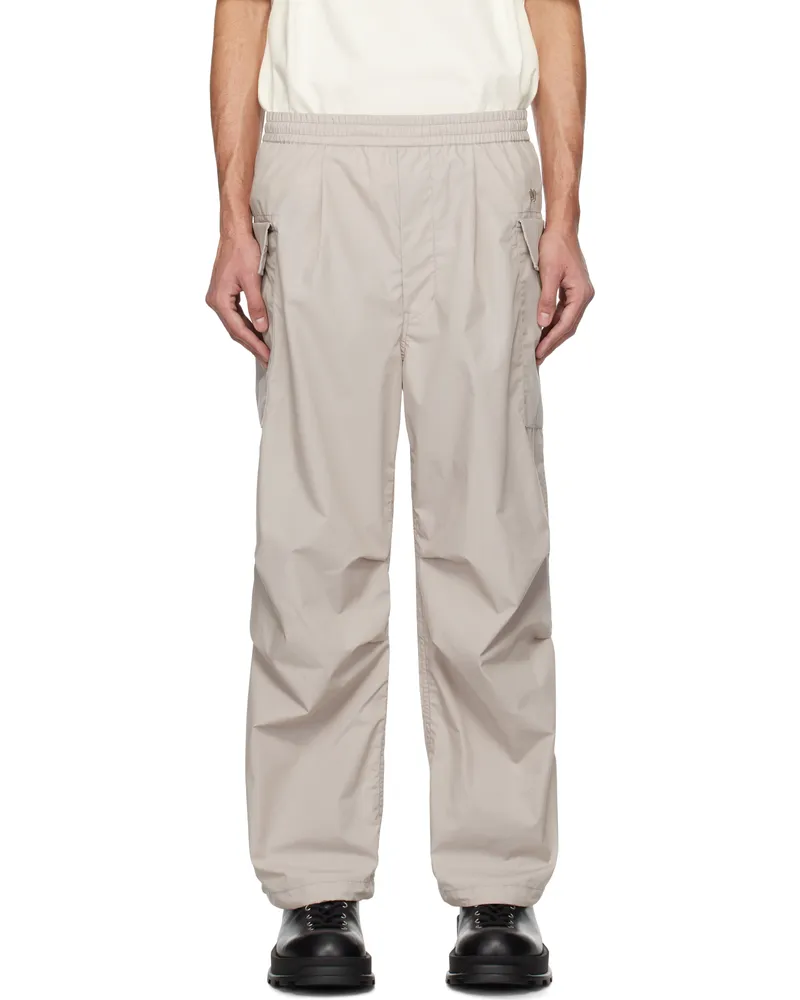 nanamica Gray Deck Cargo Pants Gray