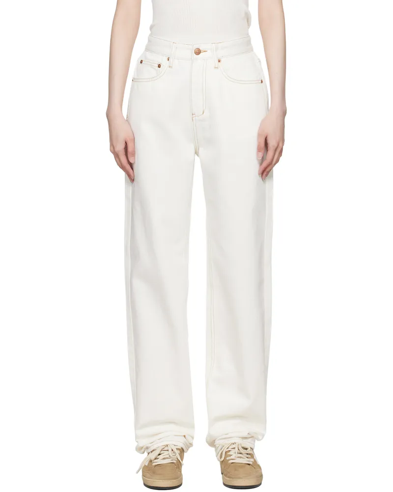 ksubi Off-White Playback Sugar Rush Jeans White