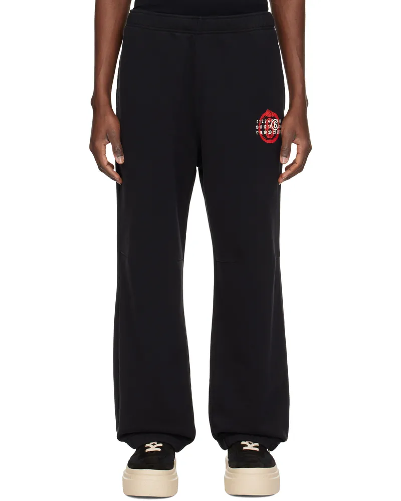 Maison Margiela SSENSE Exclusive Black 'Year of the Snake' Sweatpants 900