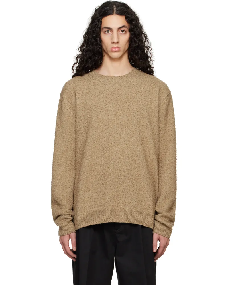 Maison Margiela Beige Pilling Sweater 114m