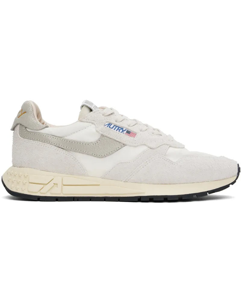 AUTRY Off-White Reelwind Low Sneakers Nylon