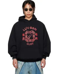 LU'U DAN Black CLOT Edition Oversized Hoodie Black