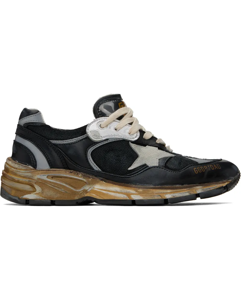 Golden Goose Black Dad-Star Sneakers Black