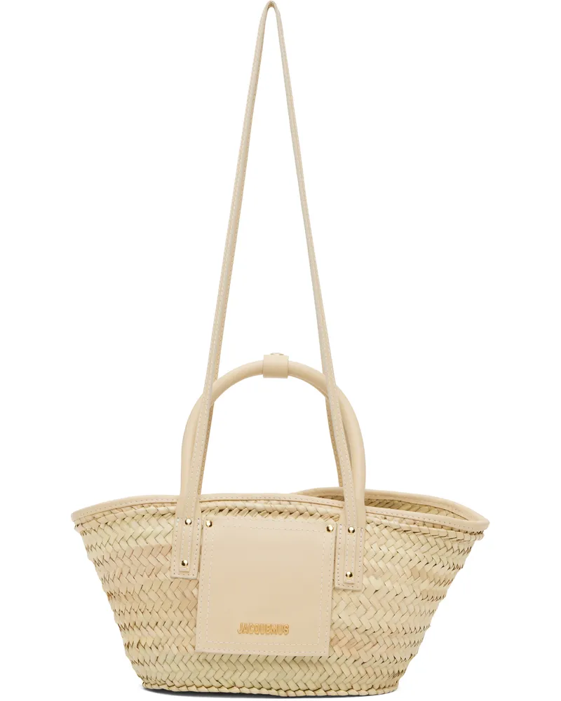 Jacquemus Beige Les Classiques 'The small Soli basket' Tote 120