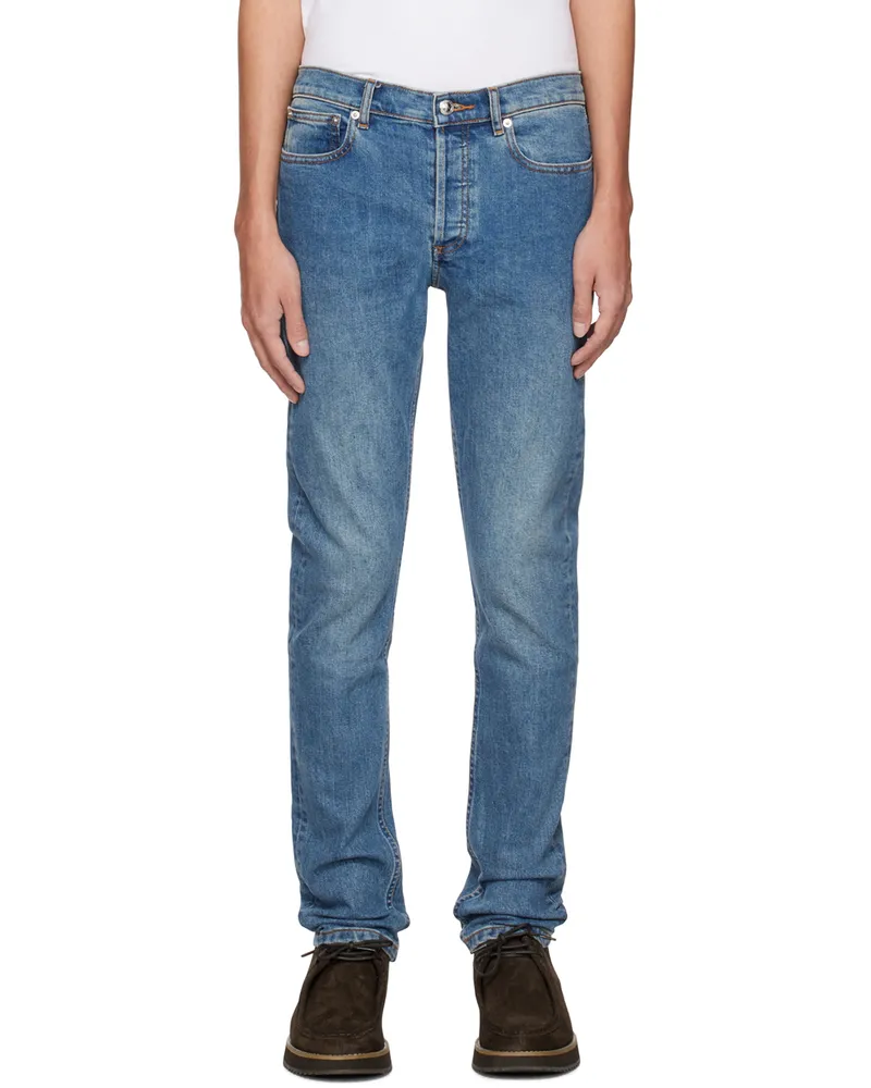A.P.C. Blue Petit New Standard Jeans Iai
