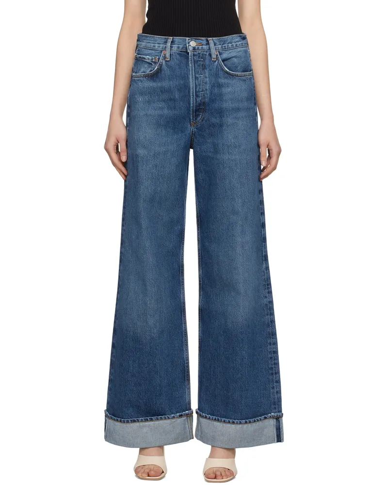 AGOLDE Indigo Dame Jeans Control