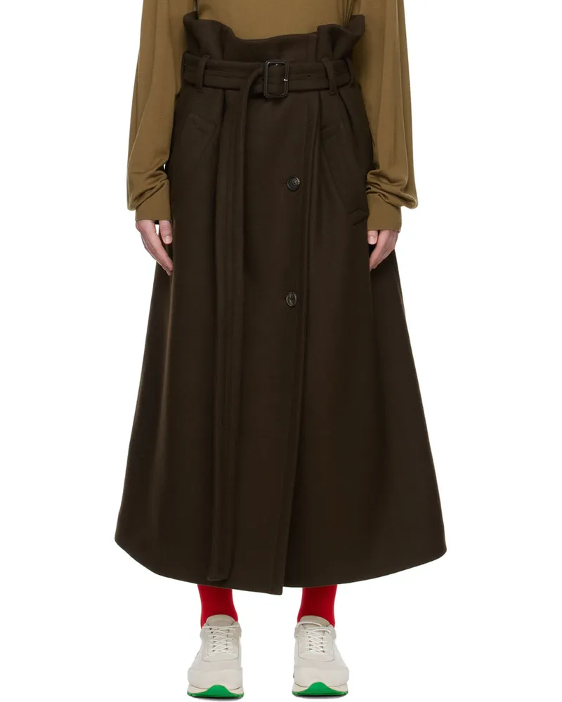 The Row Brown Benito Maxi Skirt Dch