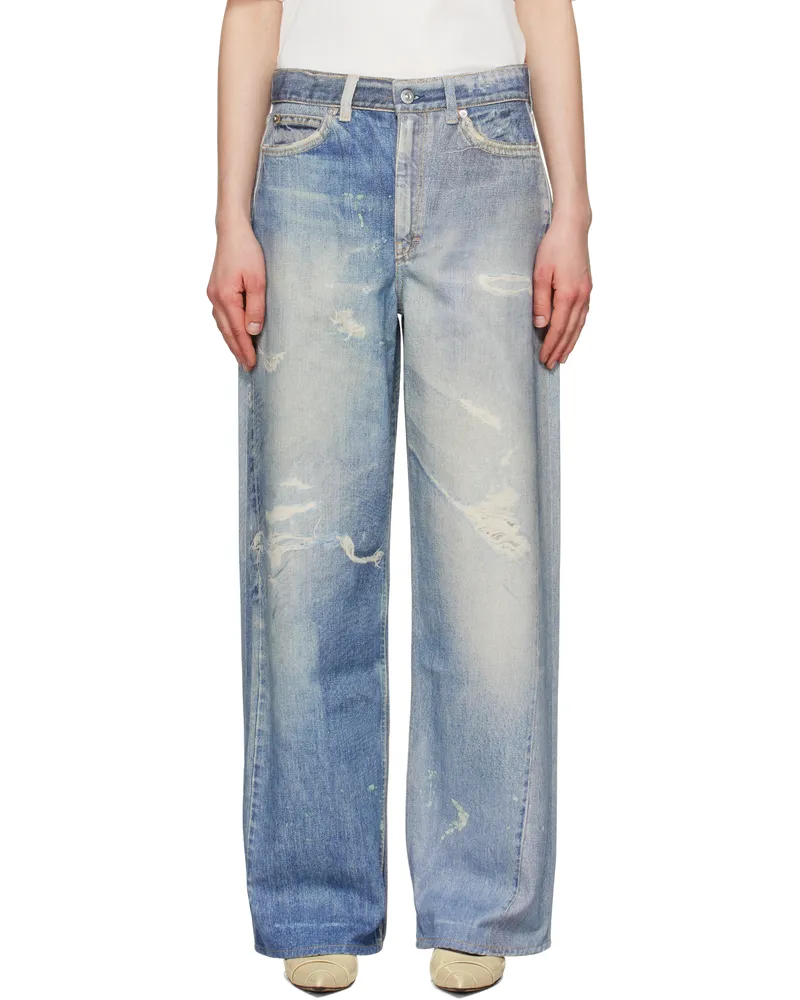 Our Legacy Blue Full Cut Jeans Digital
