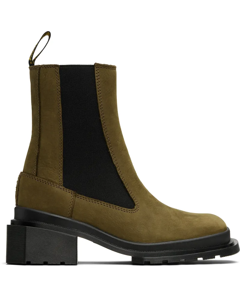 Dr.Martens Khaki Maybole Buttersoft Leather Chelsea Boots Dms