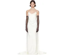 SSENSE Bridal Capsule Galaxy Cape Maxi Dress