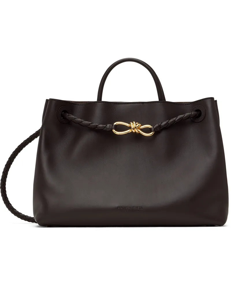 Bottega Veneta Brown Andiamo Bag 2190