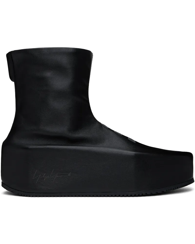 Y-3 Black Kyasu Overboots Boots Black