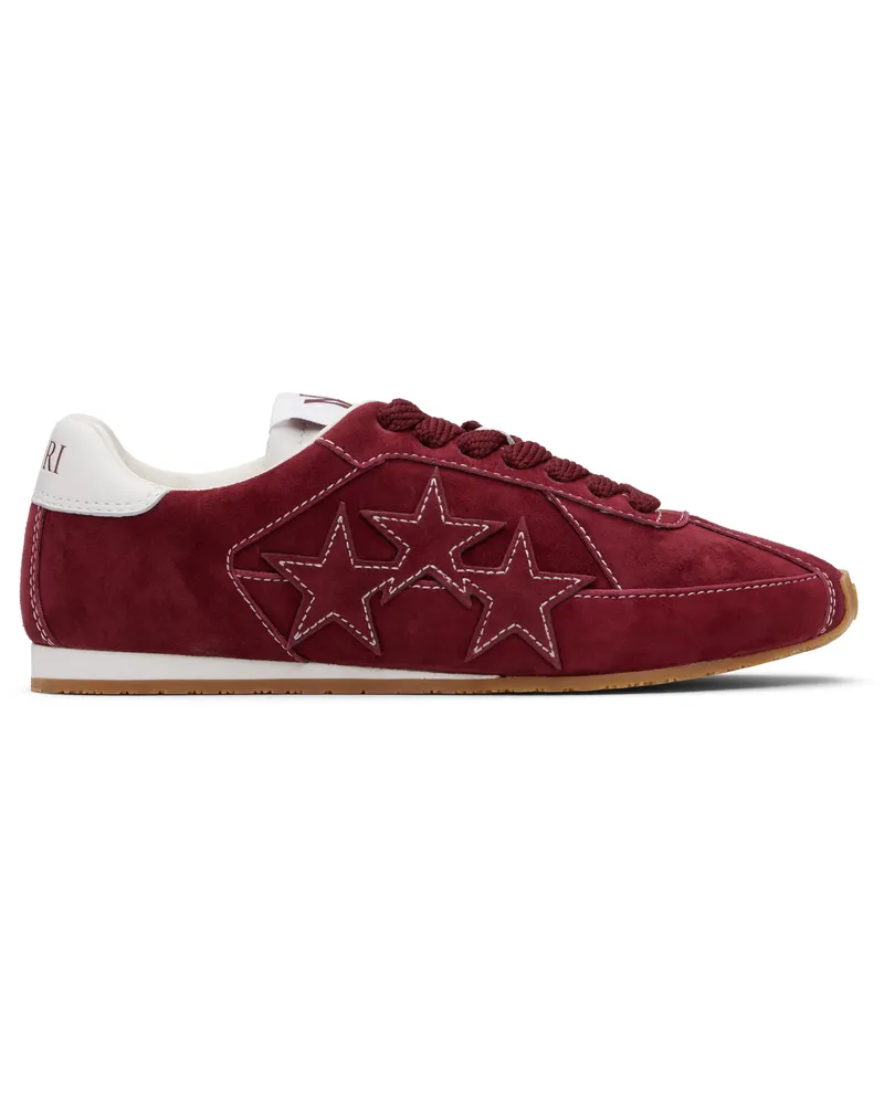 Amiri Burgundy Pacific Flat Sneakers Wine