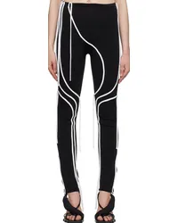 OTTOLINGER Black Strappy Leggings Black