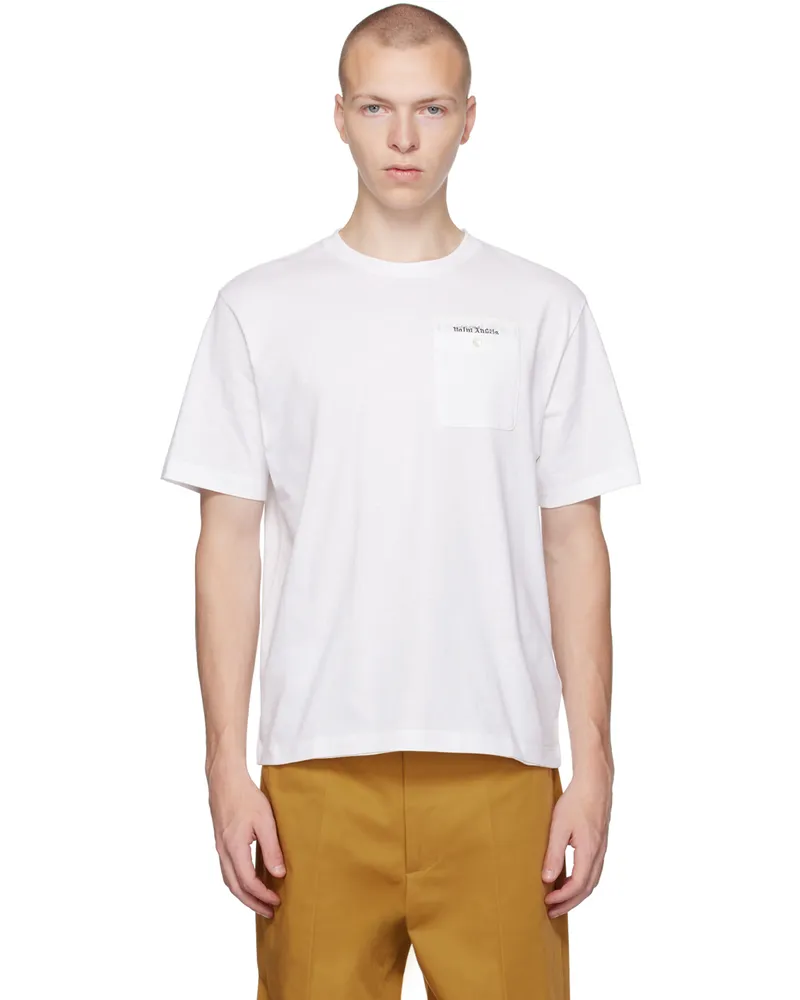 Palm Angels White Sartorial T-Shirt White