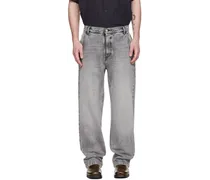 Gray Regular Jeans