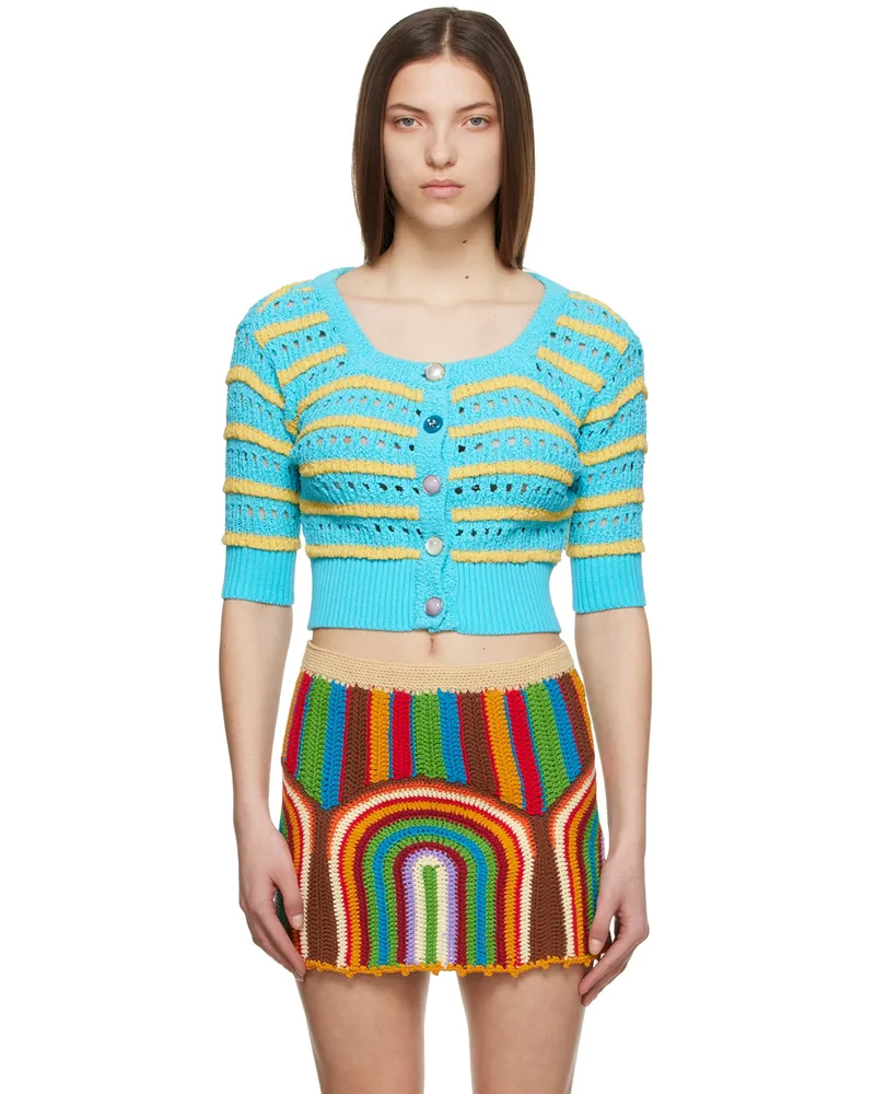Andersson Bell Blue Choi Cardigan Sky