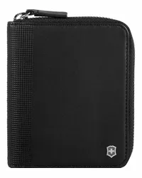 Victorinox Altius Alox Geldbörse RFID Leder 10 cm black Schwarz