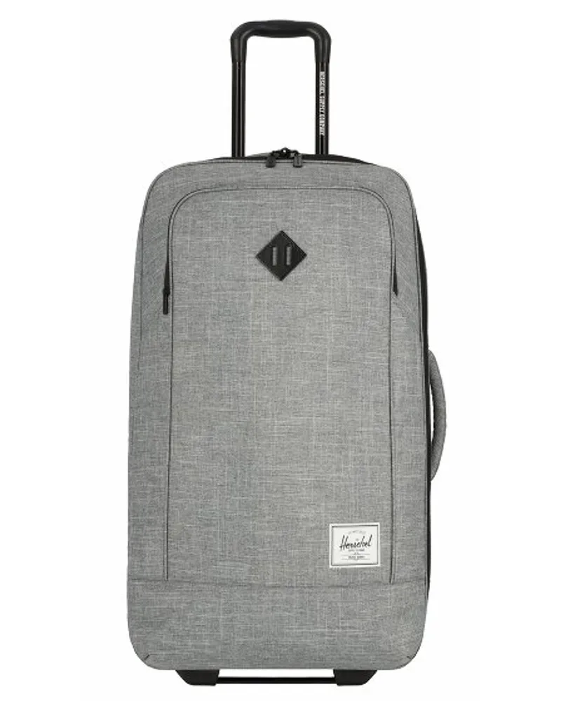 Herschel Supply Co. Heritage 4 Rollen Trolley M 77 cm raven crosshatch Grau