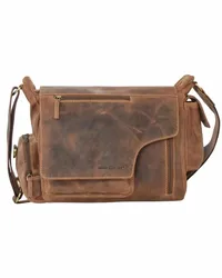 Greenburry Vintage Messenger II Leder 39 cm brown Braun