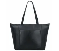 Ascona Shopper Tasche Leder 32.5 cm black