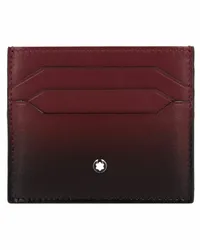 Montblanc Meisterstück Kreditkartenetui Leder 10 cm sfumato burgundy Rot