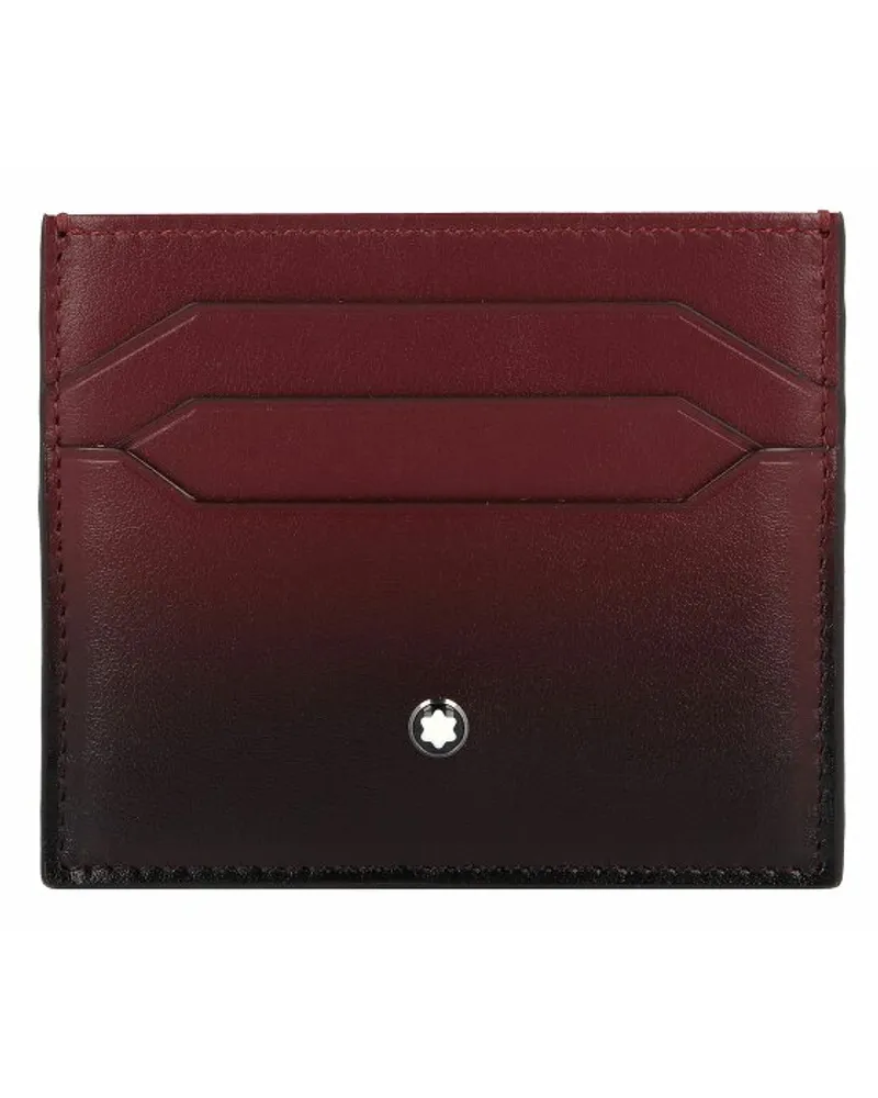 Montblanc Meisterstück Kreditkartenetui Leder 10 cm sfumato burgundy Rot