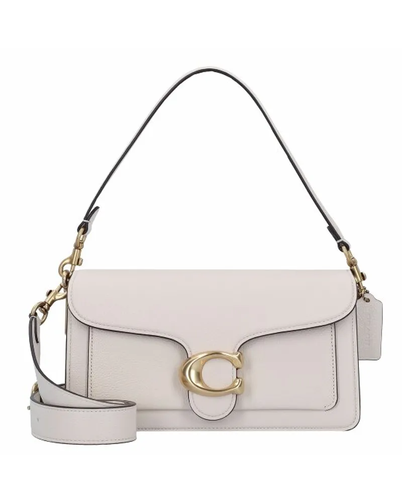Coach Tabby Umhängetasche Leder 26 cm chalk Beige